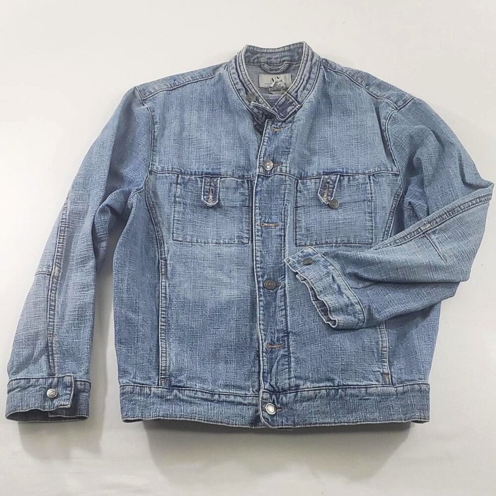 Blue Armani Exchange Denim Jacket Y2K